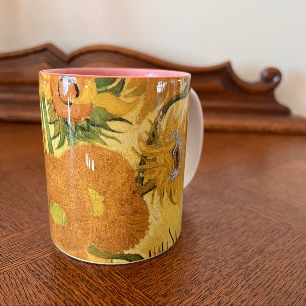 Beyond Van Gogh Sunflower Mug - Picture 3 of 8